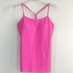 Lululemon Size 6 Racerback Women's Pink Tank Top